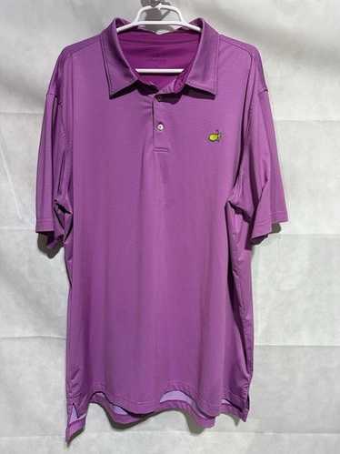 MASTERS シャツ　ピンク Masters Shirt Mens L Pink Plain Short Sleeve Collared Casual