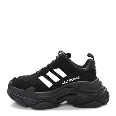 a*n様 adidas balenciaga black Balenciaga x Adidas Stan Smith Men's Sneakers Black Color