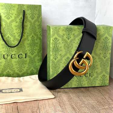 Burberry mens black belt - Gem
