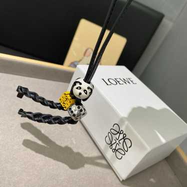 Loewe anagram charm keychain - Gem