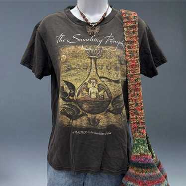 The Smashing Pumpkins Tシャツ Machina 2000 Vintage New! Smashing Pumpkins Machina Sacred & Profane 2000