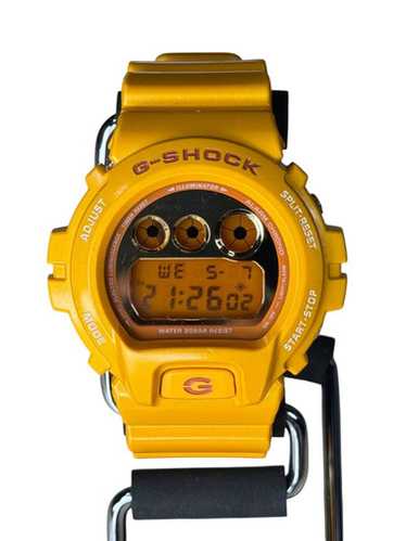 限定　動作品CASIO　G-SHOCK　イエロー　メタリック　DW-6900SB RARE! Yellow Casio G-Shock Metallic Colors Men's Watch DW
