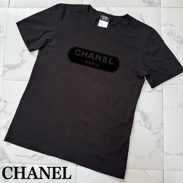 CHANEL ユニフォーム 黒ストーンTシャツ s-l1200.jpg