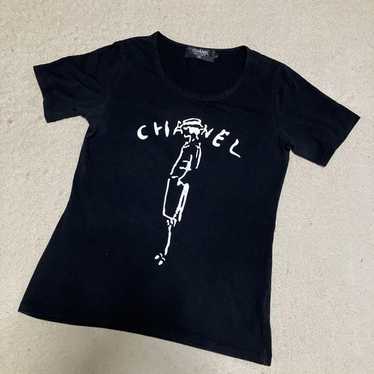 CHANEL ブラック Tシャツ ブラック Tシャツ - メルカリ