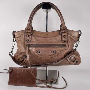 バッグ Balenciaga City Bag The First 2 WAY Balenciaga Iconic Leather The First 2Way City Bag — sororité.