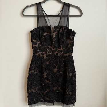 Bcbgmaxazria black lace dress - Gem