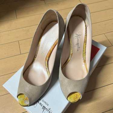 Ginza kanematsu pumps/wht shoes - Gem