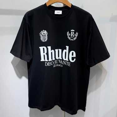 【関税込み】Rhude ブラック 'Monaco Regatta' Tシャツ Black 'Monaco Regatta' T-shirt by Rhude on Sale