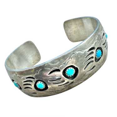 STERLING シルバー　バングル　ナバホ　PEARLENE SPENCER Navajo pearlene spencer sterling - Gem