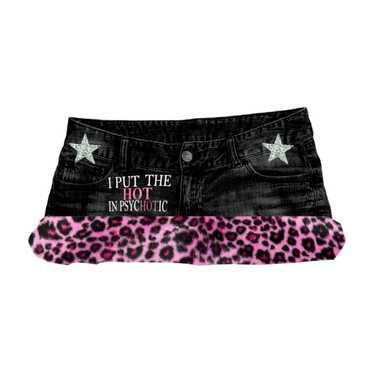 S pink leopard skirt - Gem