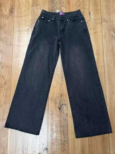 新品未使用』新作starteam leopard jeans black 32 STARTEAM Leopard Jeans 32