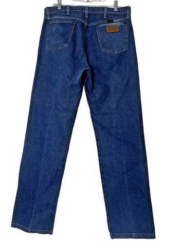 美品 vintage wrangler 13MWZ USA オリジナルレングス Vintage Wrangler 13MWZ Black Denim Original Western Cowboy