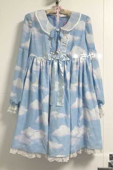 ワンピース Angelic Pretty misty sky jsk set Misty Sky Brilliant Color JSK Set (2020) by Angelic Pretty