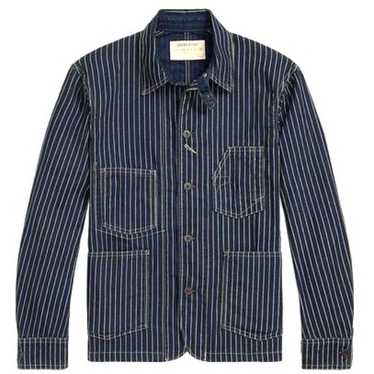 【美品】RRL Wabash Stripeレイルマン カバーオールM Rrl wabash jacket - Gem