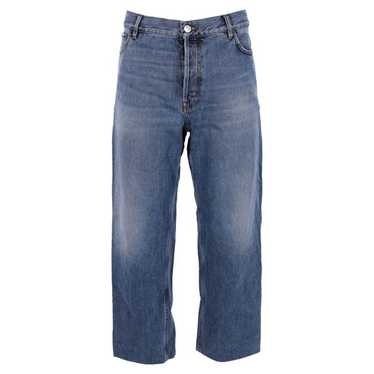 デニム・ジーパン BALENCIAGA Women Denim Pants 775621TOW584673 Blue BALENCIAGA | Japanese Denim Baggy Jeans | Women | Lane Crawford