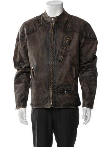 Rrl leather jacket - Gem
