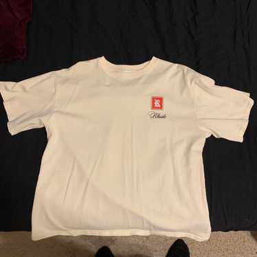 ★Rhude★ オフホワイト Hotel Di Monaco Tシャツ HOTEL DI MONACO TEE – R H U D E