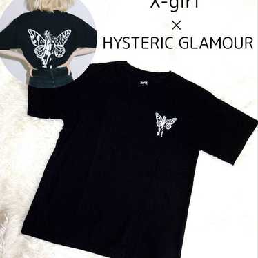 トップス ozone hysteric glamour love butterfly Rare vintage hysteric glamour butterfly girl graphic | Depop