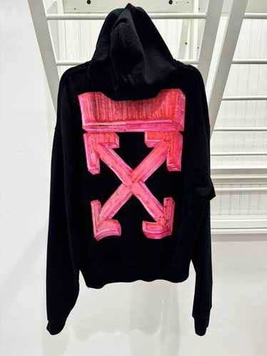 【関税込み】Off-White ブラック Off Stamp スケーター フーディ Off-White Off Stamp Skate Hoodie | REVERSIBLE