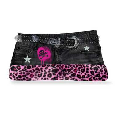 Y2k mcbling pink leopard - Gem