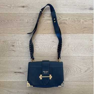 ショルダーバッグ・ポシェット Prada Cahier Leather Bag Black Prada Cahier Shoulder bag 356514 | Collector Square