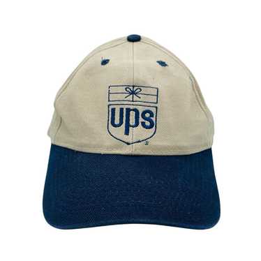UPS ブラウンキャップ スナップバック　80s ビンテージ Vintage ups hat - Gem