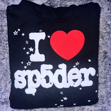 I heart spider hoodie - Gem