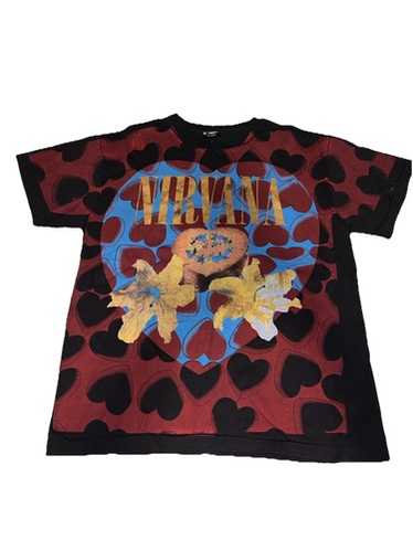 Giant - NIRVANA heart shaped box Tシャツ　L　90S　USA製 90s Vintage NIRVANA Heart Shaped Box Size XL Single Stitch
