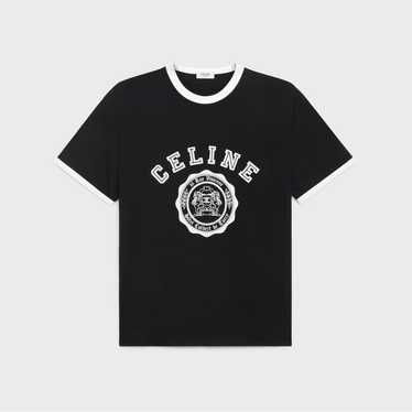 CELINE x CHRISTIAN MARCLAY プリントT-シャツ Celine Christian Marclay Graphic T-Shirt Off White | END. (IT)