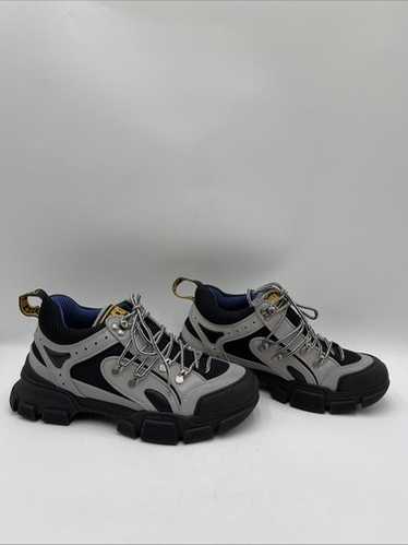 スニーカー Gucci Flashtrek Chunky Leather Sneakers Womens Gucci Flashtrek Leather + Mesh Crystals Jewel 5.5