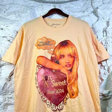 SHORT N' SWEET TOUR 2024 Tシャツ 2024 Sabrina Carpenter Short & Sweet Tour Small Shirt