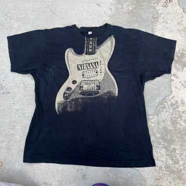 トップス NIRVANA  COBAIN NIXON GUITAR Anvil L トップス NIRVANA KURT COBAIN NIXON GUITAR Anvil L Info on