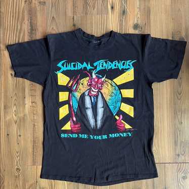 Suicidal Tendencies 90s ビンテージ バンド Tシャツ Vintage 90s Suicidal Tendencies Band American Thrash Metal