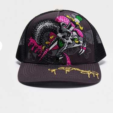 ◆Ed Hardy◆Devil Trucker キャップ Black 送料込 Y2K Ed hardy sick tedman devil cap trucker hat black | eBay