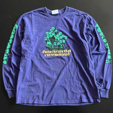 【THISISNEVERTHAT】That Pocket L/S Tee Purple That Pocket L/S Tee - thisisneverthat®