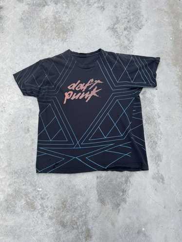 ミュージシャン DAFT PUNK SILKSCREEN PRINTING T SHIRT 01 DAFT PUNK | GEEKS RULE SILKSCREEN PRINTING T SHIRT 01
