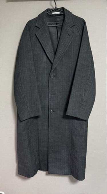 ジャケット・アウター AURALEE 24AW CHESTERFIELD COAT size 3 Wool Mosser Chesterfield Coat in Black