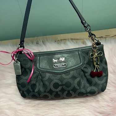 バッグ vintage COACH mini Bostonbag y2k MINT Coach Y2K Soho Brown Sig Mini C's Small Buckle Flap