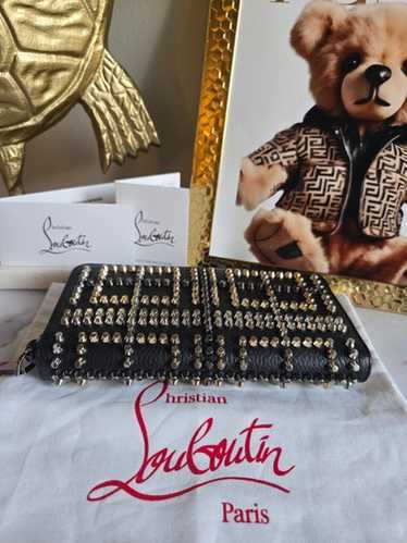 Panettone wallet NV calf empire/spikes Christian louboutin