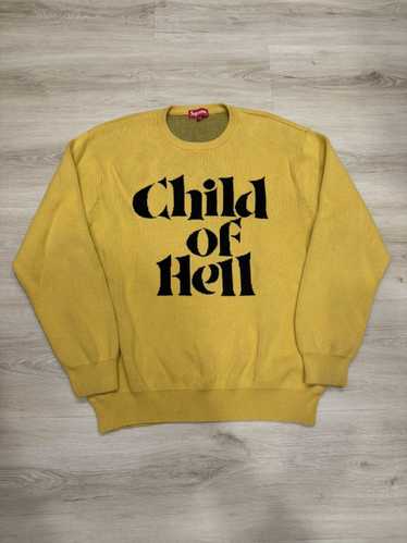 Supreme （シュプリーム）Child of Hell ニットスウェットS Child of Hell Cowichan Sweater | Supreme 24fw