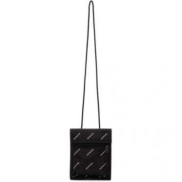 ☆人気☆【BALENCIAGA】☆NYLON EXPLORER POUCH BA.G☆正規品☆ Balenciaga Black Nylon Explorer Pouch Patches Crossbody Bag