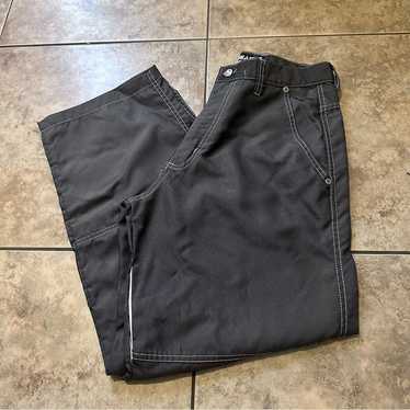 90-00s archives フレア Curgo Bontage Pants Generic Fashion Gothic Pant Cyber Chain Goth Jeans Punk Rock