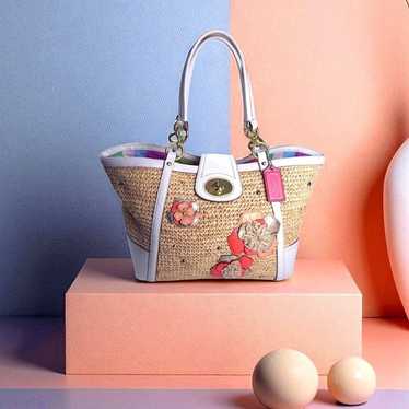 Coach straw basket bag - Gem