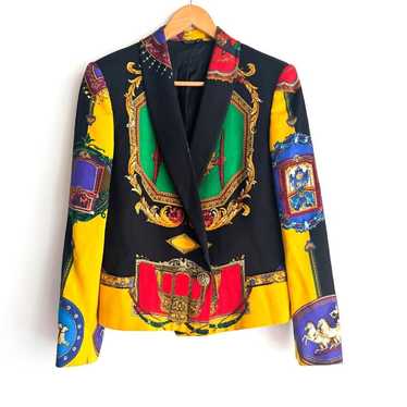 Vintage Versace Jacket | Istante Versace Jacket | Lea… - Gem