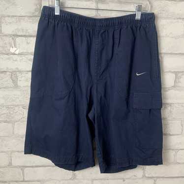 パンツ 00s nike cargo short pants y2k teck XL Vintage Nike Cargo Shorts Mens Y2K Size Medium Pockets Khaki