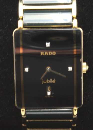 RADO jubilé 時計 黒金　４P RADO Jubilé: Elegant Black Ceramic Watch