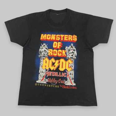 ACDCツアー 1991 ヴィンテージ Tシャツ XL VINTAGE ACDC THE RAZORS EDGE TOUR TEE SHIRT 1991 SIZE LARGE