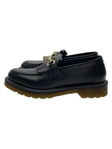 靴 Dr.Martens Adrian EXCLUSIVE UK7 US8 Adrian Yellow Stitch Leather Tassel Loafers in Black | Dr