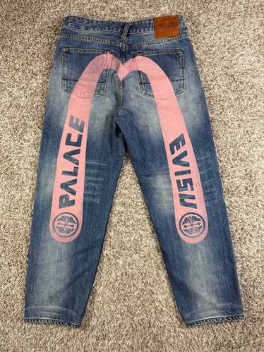 EVISU PALACE ダークブルーデニム パンツ Palace Evisu Jeans Blue - Palace Evisu 2 2021 - Palace Community