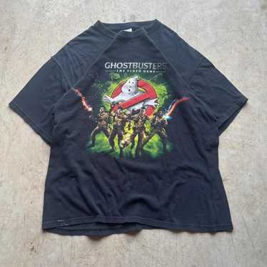 Ghostbusters: The Video Game Tシャツ Ghostbusters The Video Game Promo T-Shirt Black Men's XL NWT